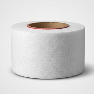 Premium Nonwoven PE Full Gum Back Release <b>Paper</b> <b>Roll</b> with Custom Name Printing High Strength Adhesive Liner for Hygiene Product - Product Image 1