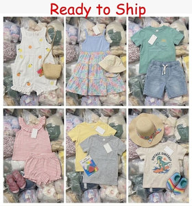 Ready to Ship <b>Mixed</b> Batch Stocklot Kids Summer Clothing Sets Toddler Baby Boys Girls Boutique T-shirt Shorts 2pcs Outfits - Product Image 1
