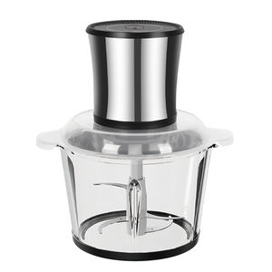 High Speed 3L Small Grinder <b>Food</b> Cutting Kitchen Garlic Stainless Steel Electric Meat <b>Chopper</b> For Home - Product Image 2