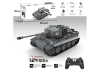 1:24 Uzaktan Kumandalı Tank, Askeri Muharebe Tankı, Simülasyon Tank Modeli, Uzaktan Kumandalı Araç, Paletli Tank