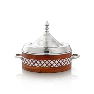 Stainless Steel Casseroles Server Hotpot Handmade Decorative Food Serving <b>Hot</b> <b>Pots</b> for Hotel and Home - Product Image 4