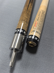 Taco de billar profesional JOSS Cues de 2 piezas, eje de arce canadiense de baja deflexión de 58 pulgadas, punta de 12.75 mm, agarre ergonómico - Product Image 5