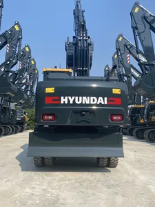 Excavadora de Ruedas de Servicio Pesado HW210 Amarilla de Marca Reconocida con Cucharón de 1m, Motor de 136kW, Alta Potencia de Excavación y Rendimiento Confiable - Product Image 5