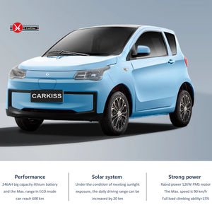 BLAVAL Solar2 Air EV 2 kursi tangan kanan listrik MiniEV harga rendah 600km ECO roda mobil energi baru dengan sistem surya - Product Image 6