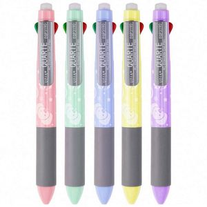 4 in 1 Promotional Ballpoint <b>Pen</b> <b>Multi</b>-<b>color</b> <b>Pen</b> Custom Logo Four <b>Color</b> Business <b>Pen</b> for School Office Supplies - Product Image 2