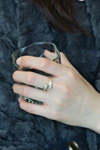 Xinfly 18K Solid Gold Snake <b>Fine</b> <b>Rings</b> 0.56ct Natural Diamond <b>Rings</b> Luxury Trendy Daily Jewelry Gift - Product Image 3