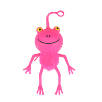 Exerciceur de main KEHUI Factory Outlet, matériau TPR souple, balle gonflable, design de petite grenouille de dessin animé, jouet anti-stress pour enfants