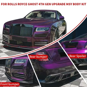 ชุดแต่งตัวถังคาร์บอนไฟเบอร์ครึ่งคันสไตล์ MSY ปี 2021-2024 สำหรับ Rolls Royce Ghost รุ่นที่ 4 กันชนหน้า บังโคลน ฝากระโปรงหน้า สเกิร์ตข้าง - Product Image 4