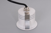 AVT Éclairage de cercle extérieur 3W Encastré dans le mur Lampe LED IP54 IP65 120V 12V 24V Corps en aluminium pour appliques murales d'extérieur