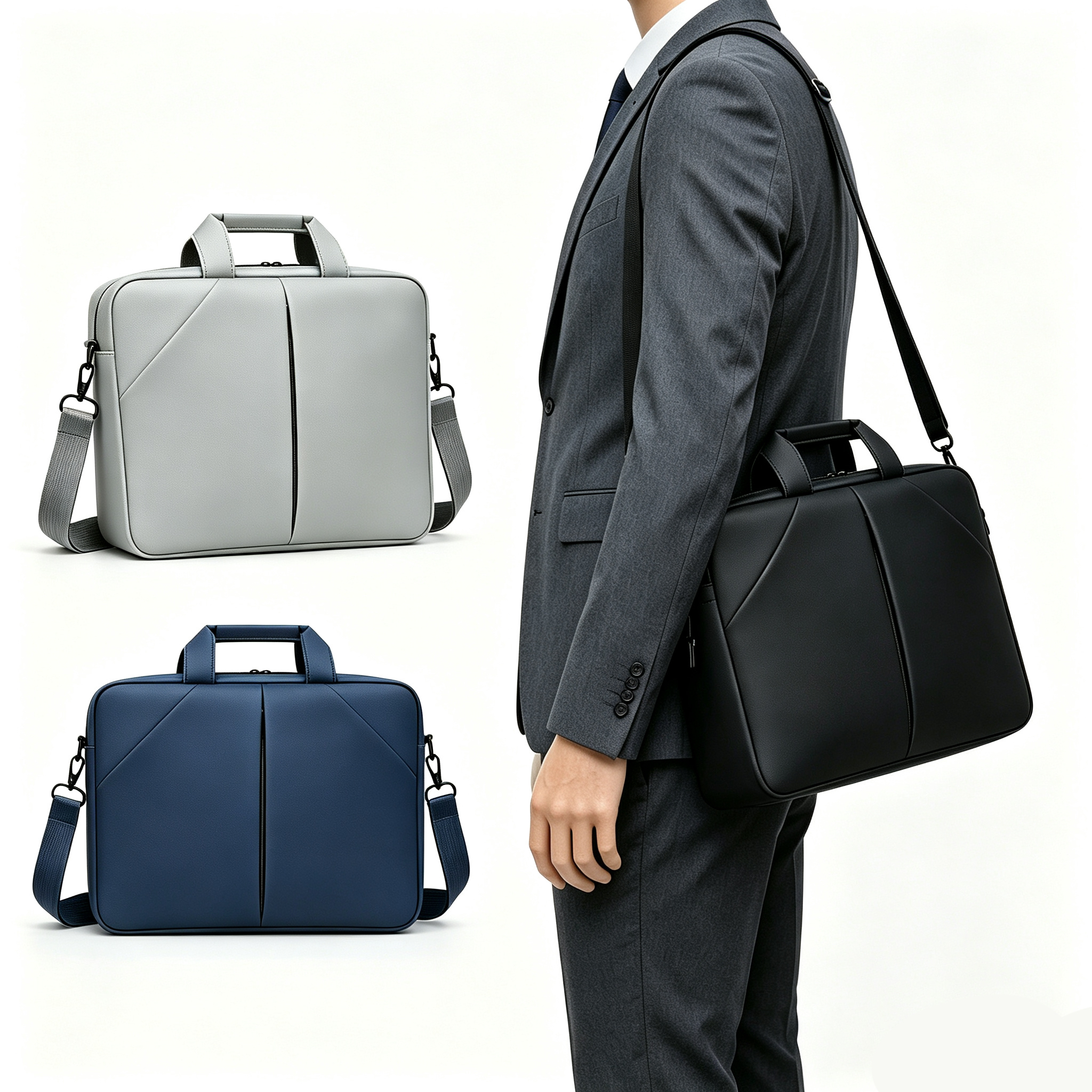 Lightweight Waterproof Laptop Briefcase Bag