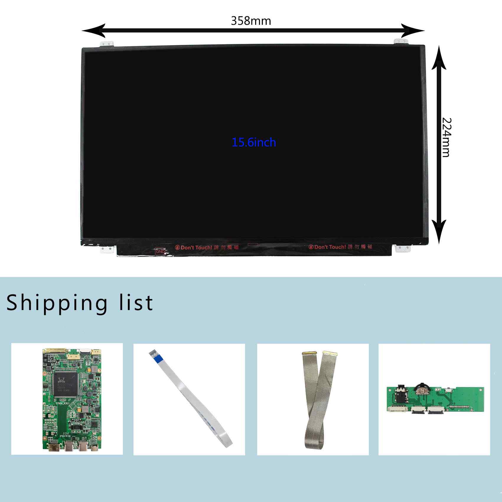 Pantalla 4K UHD 15.6" AUO B156ZAN02.1 Para Portátil - 3840x2160, 40 Pines, Repuesto Compatible