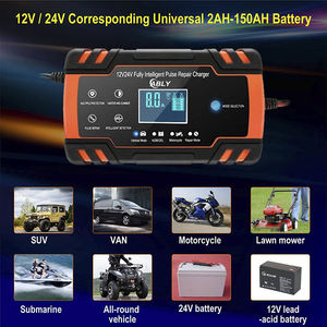 Chargeur de <span class=keywords><strong>batterie</strong></span> de voiture intelligent 12V 24V chargeur de <span class=keywords><strong>batterie</strong></span> au <span class=keywords><strong>plomb</strong></span> désulfateur responsable réparation d'impulsion chargeur de <span class=keywords><strong>batterie</strong></span> - Product Image 2
