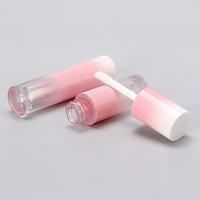 OMI 2.5ml Costom Envase Brillant À Lèvres Mignon Rose Teinte À Lèvres Bouteille Graduée Couleur En Plastique Brillant À Lèvres Emballage