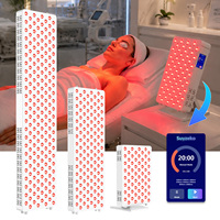Panneau de luminothérapie LED Suyzeko, thérapie par lumière rouge et infrarouge proche, panneau de luminothérapie rouge avec intensité réglable et minuterie