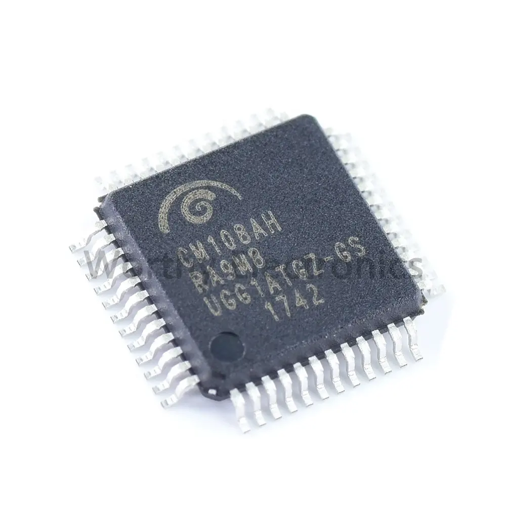 Elektronische Component Geïntegreerde Schakelingen Usb Geluidskaart Chip Ic Cm108 Cm108b QFP-48 Cm108ah Elektronische Onderdelen