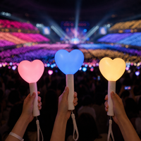 Système d'engagement de la foule par contrôle sans fil Sincen, expérience d'éclairage immersive, réunion des fans, soutien des idoles, concert, bâton lumineux