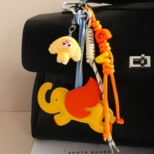 Miu Angel Wings Dumbo sac pendentif mignon dessin animé Moe Grain Alphabet DV porte-clés pendentif accessoires - Product Image 3