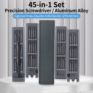 <b>Precision</b> <b>Screwdriver</b> <b>Set</b> 45 In 1 S2 Alloy Steel For Mobile Phone Computer Repair Tools - Product Image 1