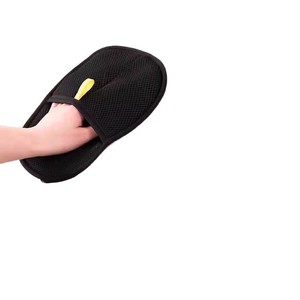 Gant anti-poils pour chat, peigne rond en polyester pour chat à poils longs, élimination des poils d'animaux, usage domestique - Product Image 1