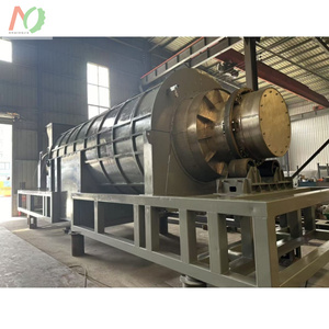 Tipo orizzontale legno di bambù tronco completamente continuo carbonizzazione forno industriale carbone carbonizzatore forno - Product Image 5