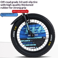 Vélo de montagne pour enfants et jeunes, pour garçons et filles, à une vitesse, cadre en acier haute teneur en carbone, roues de 18/20/22 pouces, roues d'apprentissage