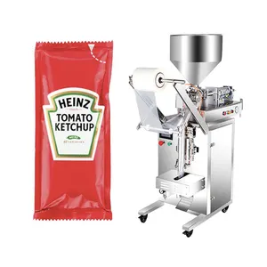 Automatic ketchup bag tomato paste small sachet filling and sealing packing machine