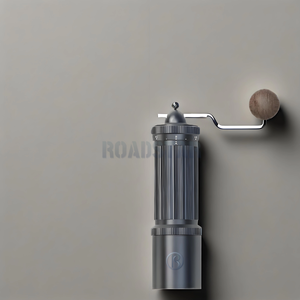 Regolazione superiore esterna regolabile in acciaio inossidabile in lega di acciaio inossidabile Burr Mini piccola mano portatile macinacaffè italiano - Product Image 4