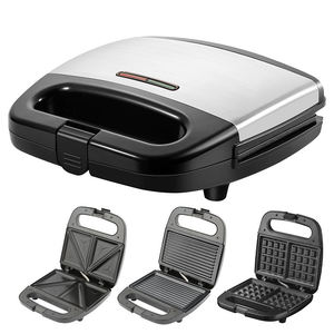 AOJA, vente en gros professionnelle, <span class=keywords><strong>gaufrier</strong></span> pour petit-déjeuner sain, 10 9 8 7 6 5 4 3 2 en 1, <span class=keywords><strong>plaques</strong></span> multiples en option, appareil à dessert pour les fêtes - Product Image 4