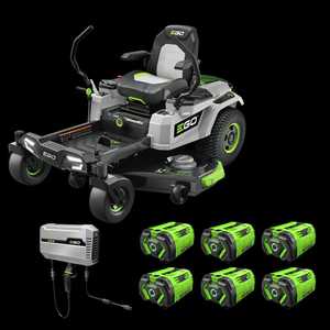 เครื่องตัดหญ้าอุตสาหกรรม POWER+ 800 ซีรีส์ รุ่น Cut Touch Drive 48V DIY รุ่น ZT4201E กำลังไฟ 650 วัตต์ ความจุ 200 ลิตร เครื่องยนต์ 4 จังหวะ แบบไร้สาย โครงอะลูมิเนียม ขับเคลื่อนด้วยล้อหลัง - Product Image 1