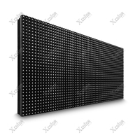 Módulo de Pantalla LED para Exteriores P4 256x128 DIP346 IP65, Panel LED Impermeable de Alto Brillo para Publicidad en Vallas Publicitarias