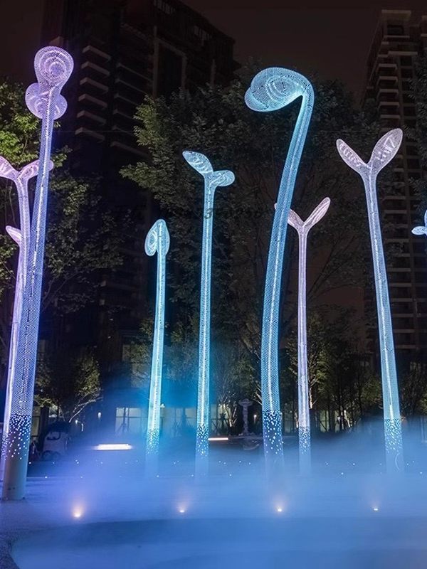 LED Pea Seedling Modeling Landscape Light Outdoor Courtyard Modern Creative Decorative Light IP65 Waterproof