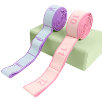 Bandes de yoga en latex élastique pour la danse, la gymnastique, l'entraînement, la remise en forme, la physiothérapie - Portables et écologiques