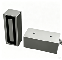 Micro-lève-charge électromagnétique DC 12V 24V, forme rectangulaire 50*40*30mm, bobine en fer, force de levage 25kg, solénoïde, aimant de levage