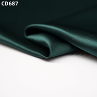 Tissu en satin de soie de mûrier 100% haut de gamme 30MM, soie pure couleur verte pour Kimono En Soie, plissé brut marocain pour mariage