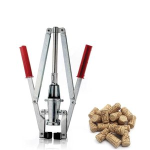 Macchina tappatrice a due leve per tappi da 24 mm, strumento manuale per sigillare bottiglie di vino e birra - Product Image 6