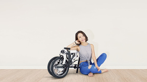 Vélo Électrique Pliant 16 Pouces 2023 en Promotion – Mini Taille, Frein à Disque Avant, <span class=keywords><strong>Moteur</strong></span> DC Sans Balais Haute Vitesse, Stock Limité - Product Image 4