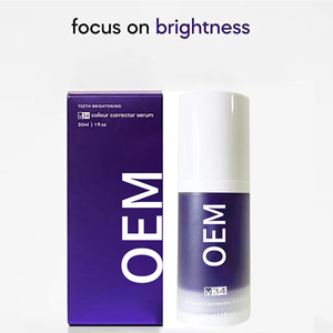 Dentifrice correcteur de couleur violet V34 avancé pour un éclaircissement instantané, sérum blanchissant <span class=keywords><strong>non</strong></span> invasif pour les dents, OEM ODM - Product Image 6