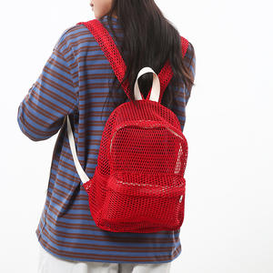 Mochila Ligera, Versátil e Impermeable para Hombres y Mujeres, Bolsa de Viaje Escolar Pequeña, Mochila Transpirable de Malla Hueca para Estudiantes - Product Image 2