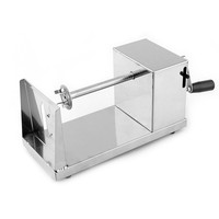 Potato Twister Manual Tower Carrot Potato Spiral Potato Chips Cutting Machine
