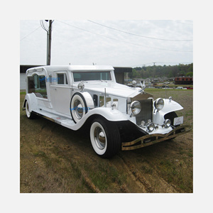 Carro Fúnebre Eléctrico de Estilo Retro: Ideal para Servicios y Ceremonias Fúnebres, Coche Fúnebre Vintage - Product Image 1