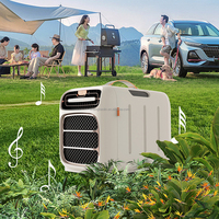 Climatiseur portable à compresseur 24V/110V/220V pour camping, tente, camping-car, voiture, voyage, mini climatiseur mobile extérieur