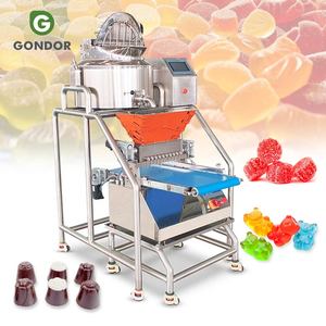 Small Scale <b>Candy</b> Integrated Deposit Semi Auto <b>Machine</b> Qui Fabrique Des Bonbon Extruder for <b>Candy</b> <b>Machine</b> - Product Image 1
