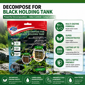 Enzimas en Oferta para Inodoros Portátiles/Caravanas/Tanques Sépticos, Fórmula Natural que Elimina las Bacterias que Causan Olores - Product Image 2