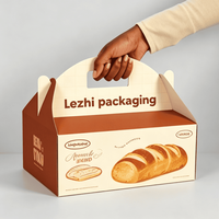 Boîtes à gâteaux miniatures personnalisées imprimées, boîtes à biscuits de qualité alimentaire pour emballages à emporter, emballages pour bonbons, emballages alimentaires