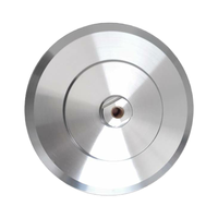 Support de polissage en aluminium Liqsteel de 4 pouces, disque abrasif de dureté moyenne, épaisseur 8 mm pour meuleuse d'angle