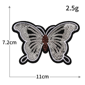 Chất Lượng Tốt Côn Trùng Thiết Kế Sắt Trên Thêu <span class=keywords><strong>Sequin</strong></span> Bee Bướm Owl Flamingo Bird Các Bản Vá Lỗi Cho Quần Áo - Product Image 6