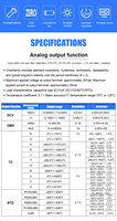 VICTOR RuoShui 01S 5 Digits Multifunction Calibrator Temperature Source Accuracy 0.05% 11 Thermocouple Signals and 5 RTD Signals