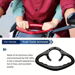 แฮนด์จับถังน้ำมันสำหรับผู้โดยสารมอเตอร์ไซค์อะลูมิเนียม CNC - Product Image 2