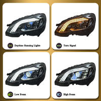 Système d'éclairage automatique pour Mercedes Benz Classe E W212, phares 13-15, style Maybach modifié, feux de jour à LED, lampes avant