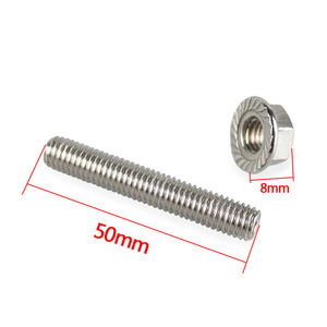 Stainless Steel Exhaust Manifold <b>Bolt</b> Kit For Ford 4.6L 5.4L V8 Engine Class 10.9 12.9 Unc Thread With Nuts - Product Image 2